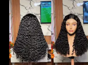Luxury Water Curl Frontal Wig - 100% Human Hair