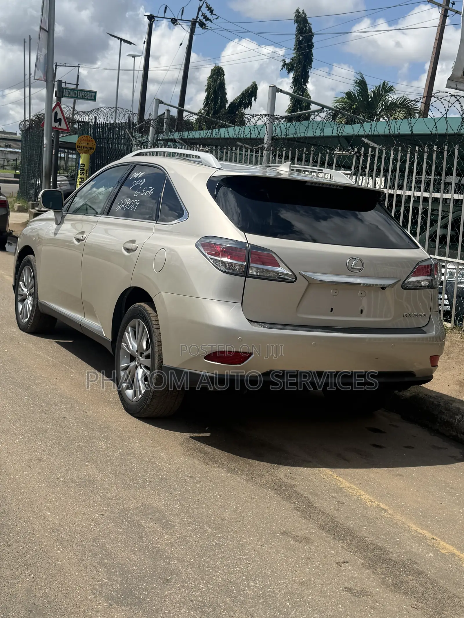 Lexus RX 350 FWD 2014 Gold