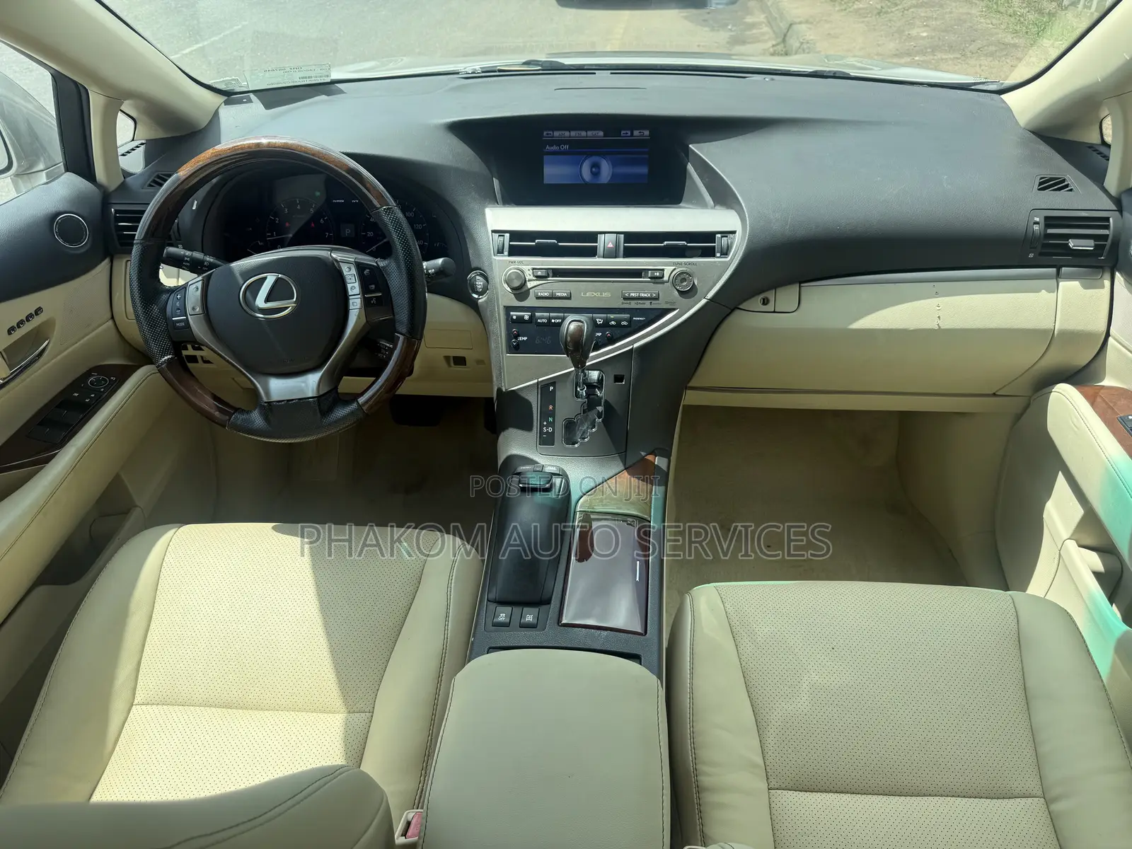 Lexus RX 350 FWD 2014 Gold