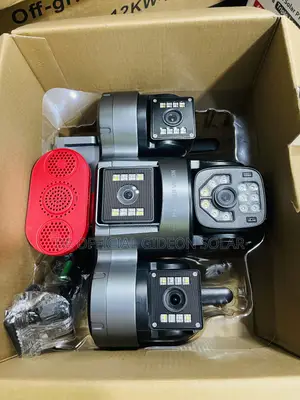 Triple Lense CCTV Solar Powered Camera