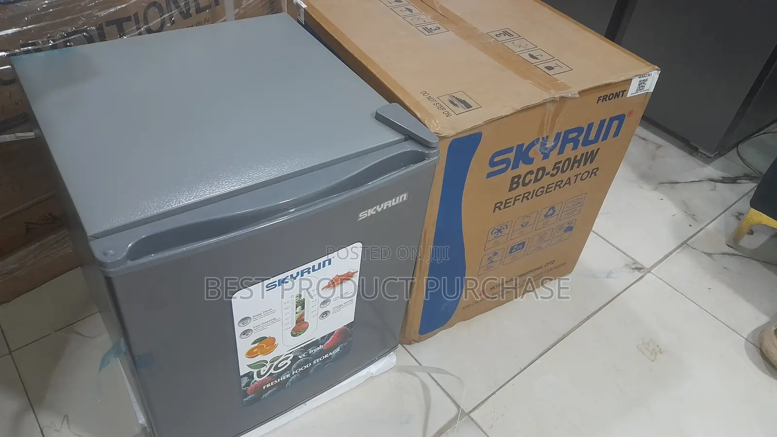 Skyrun BCD-50HW Mini Fridge Good Cooling Capacity