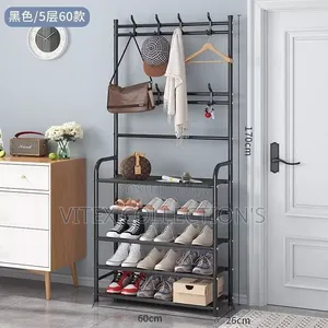 5 Tier Multifunctional Shoe and Hat Rack