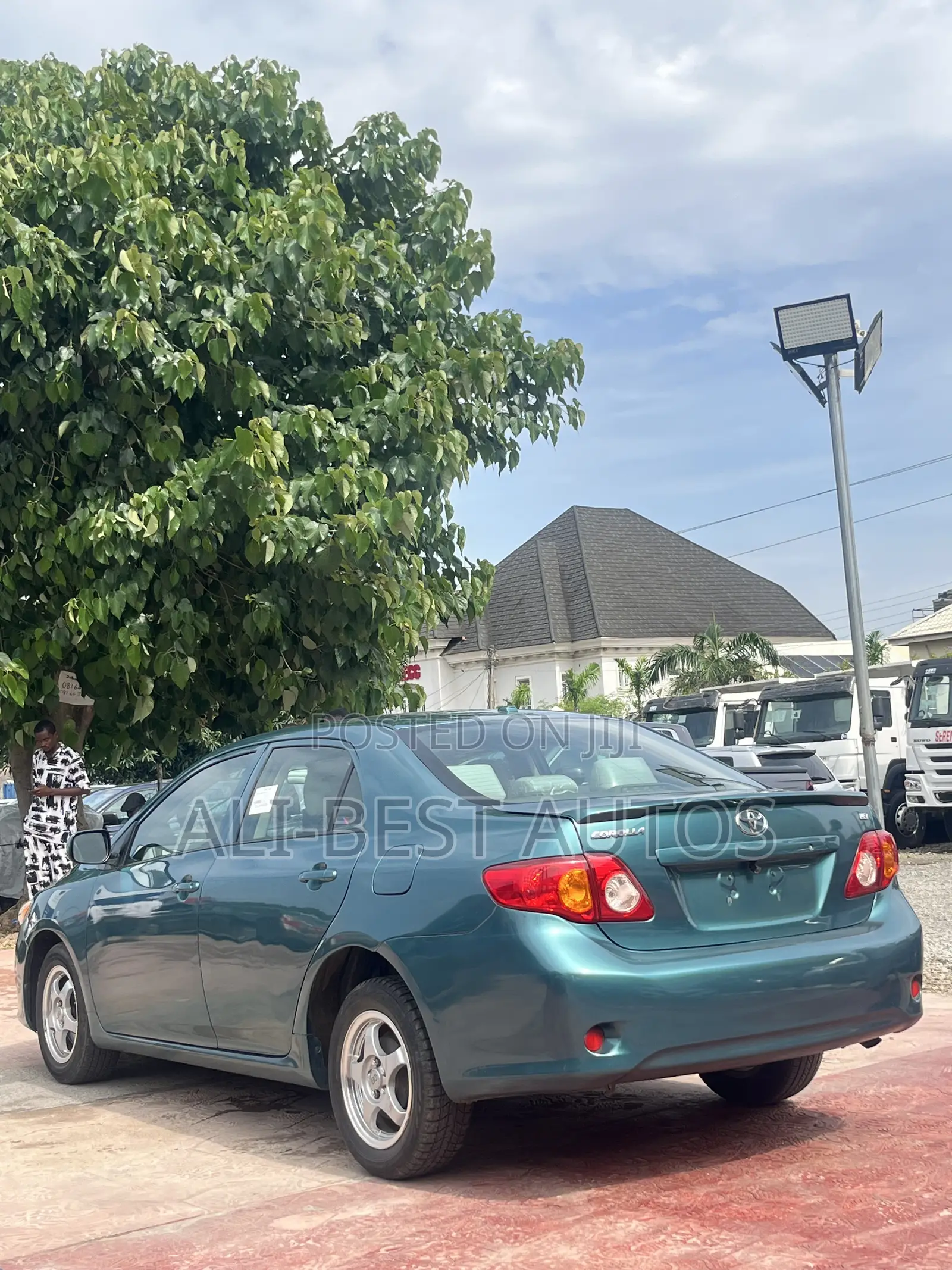 Toyota Corolla 2008 Green