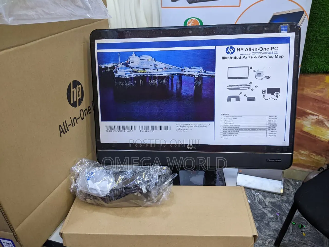 New Desktop Computer HP EliteOne 800 8GB Intel Core i3 HDD 500GB