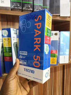 New Tecno Spark 50 128 GB Gray