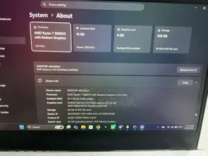 Laptop Asus ROG Zephyrus G14 16GB AMD Ryzen 7 SSD 1T