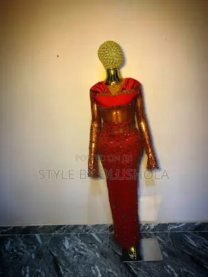 Beaded Lace Dress