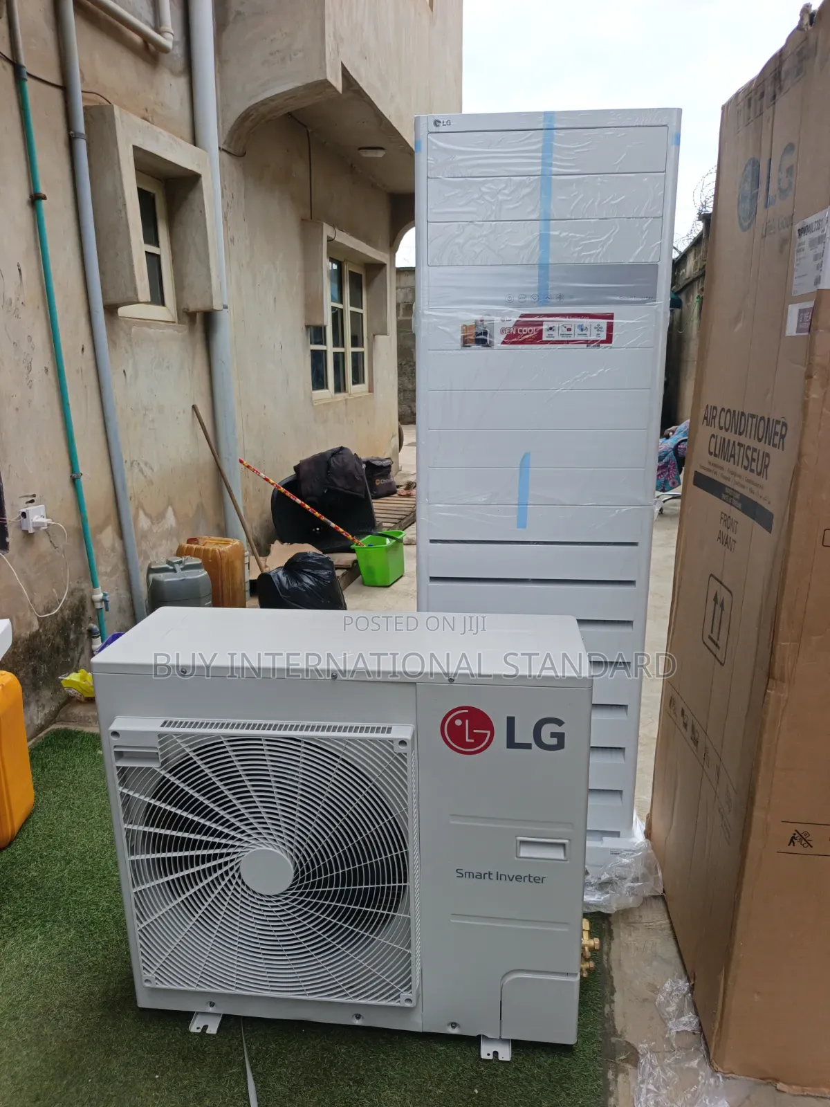 LG 5HP Standing AC Indoor Cooling System