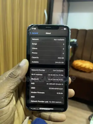 Apple iPhone X 256 GB Black