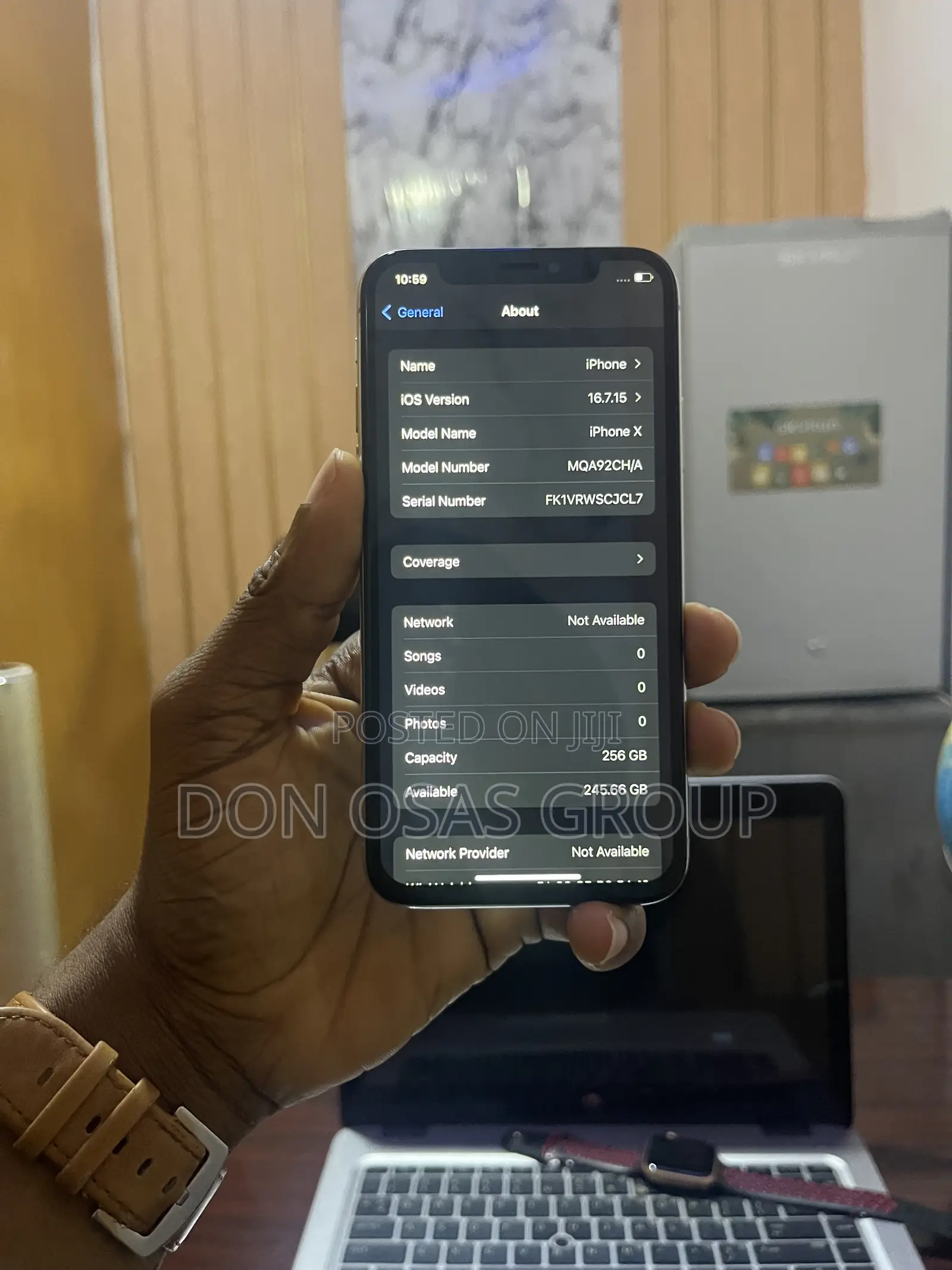 Apple iPhone X 256 GB White