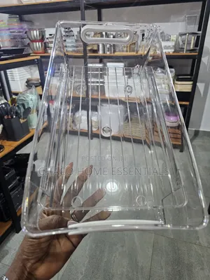 Rolling Acrylic Beverage Soda Can Organizer for Fridge