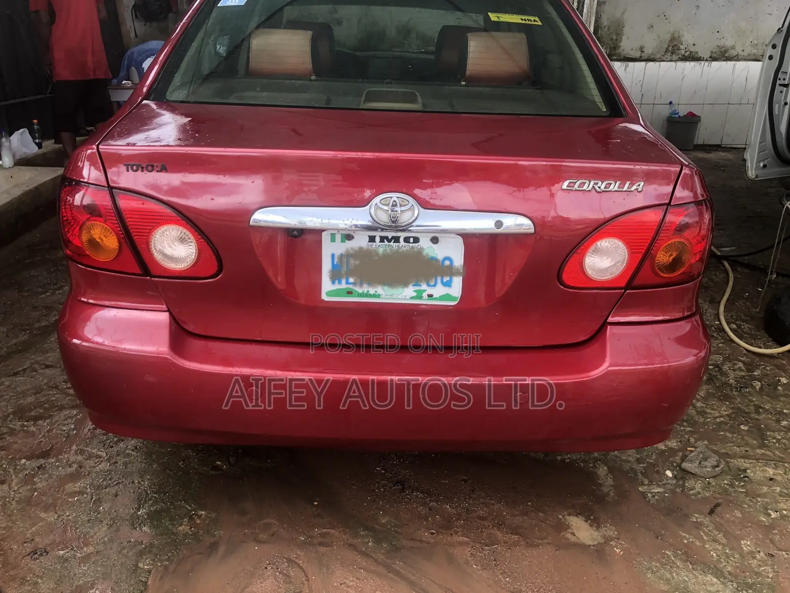 Toyota Corolla 2004 Red