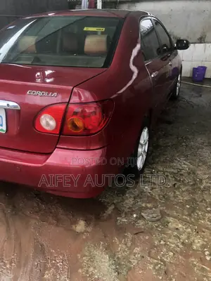 Toyota Corolla 2004 Red