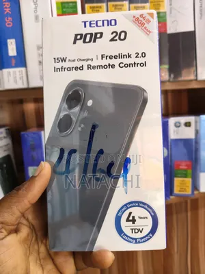 New Tecno Pop 20 64 GB Black