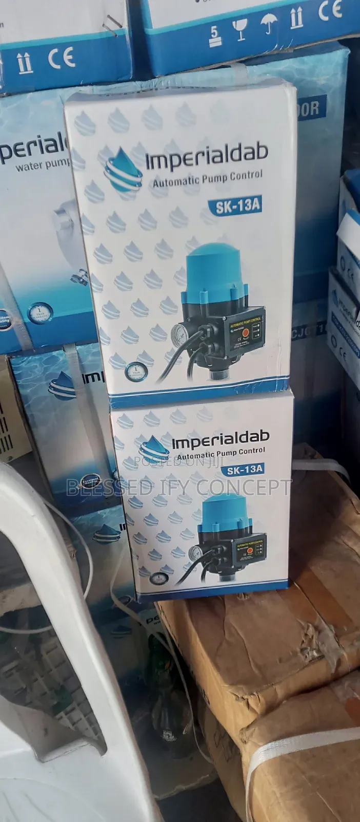 Automatic Pressure Pump Control, Brand Imperial Dab