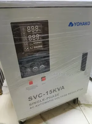 SVC- 15KVA Yohako Single Phase AC Automatic Voltage Regulator