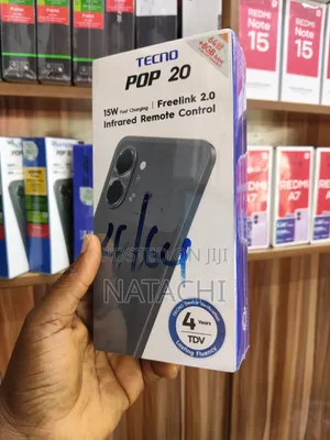 New Tecno Pop 20 64 GB Black
