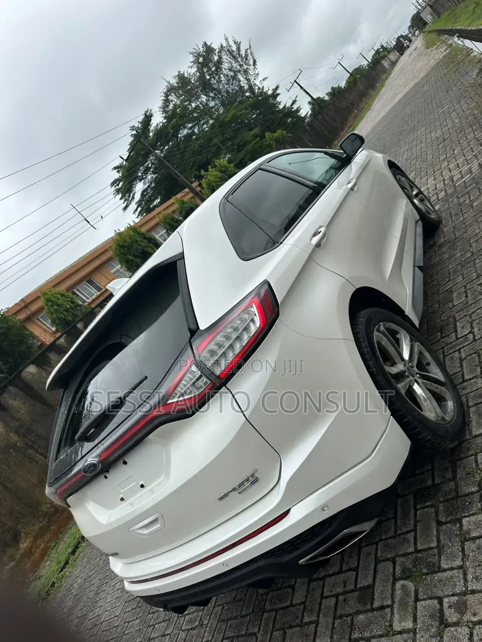 Ford Edge Sport 4dr AWD 2017 White