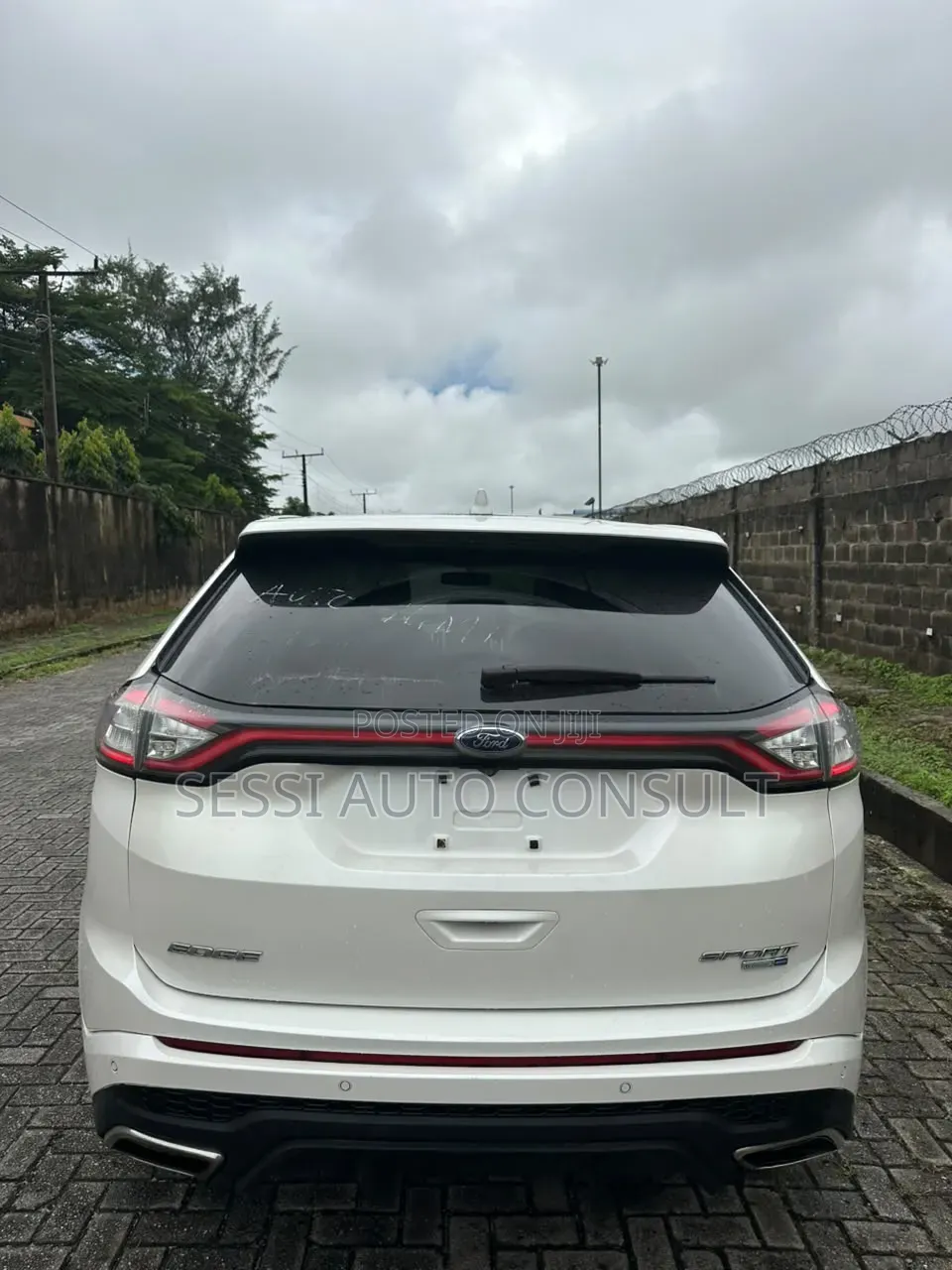 Ford Edge Sport 4dr AWD 2017 White