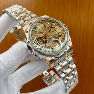 Hanboro Quality Luxury Men Automatic Engine Wristwatch