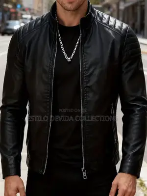 Styled Causal Leather Jacket