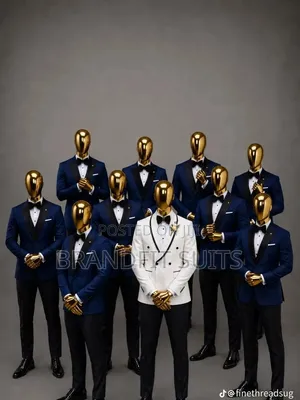 Royal Wedding Suits | Same Day Delivery Lagos/Men's Wedding Suits