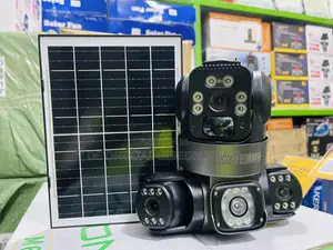 3lense Solar CCTV Camera With Panel and Type C Charging Pot