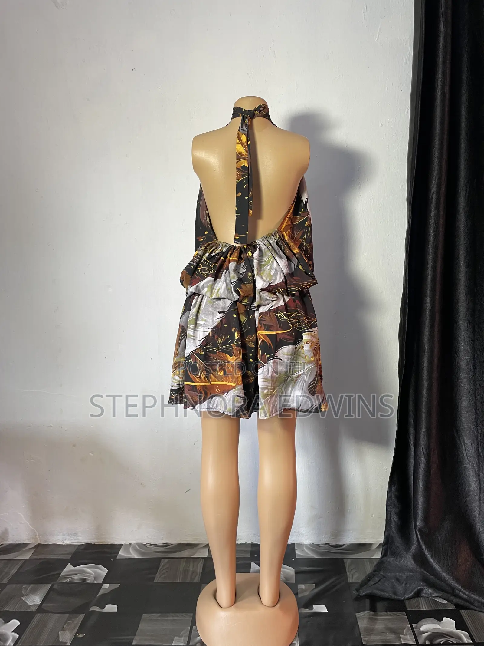 Backless Gown