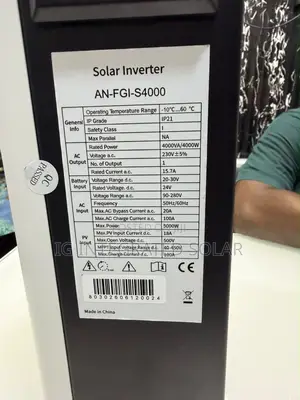 4kva Hybrid Inverter 24v Solar System
