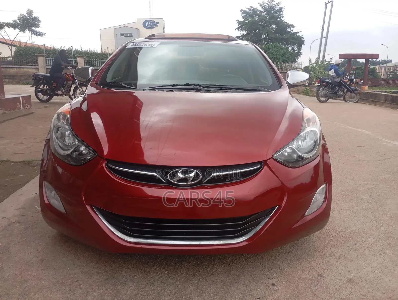 Hyundai Elantra 2012 Red