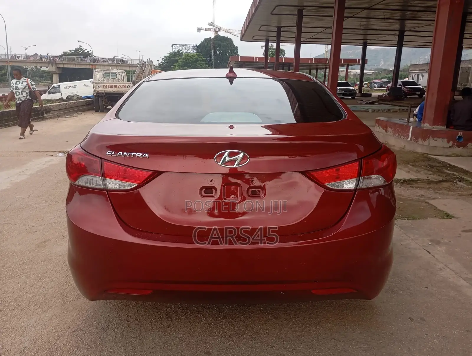 Hyundai Elantra 2012 Red