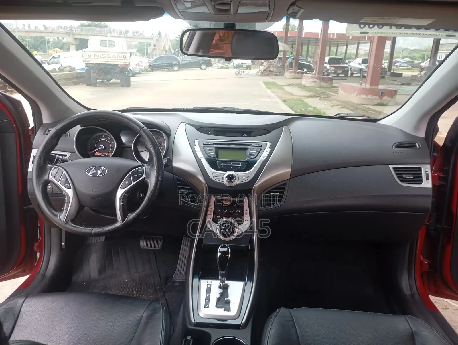 Hyundai Elantra 2012 Red