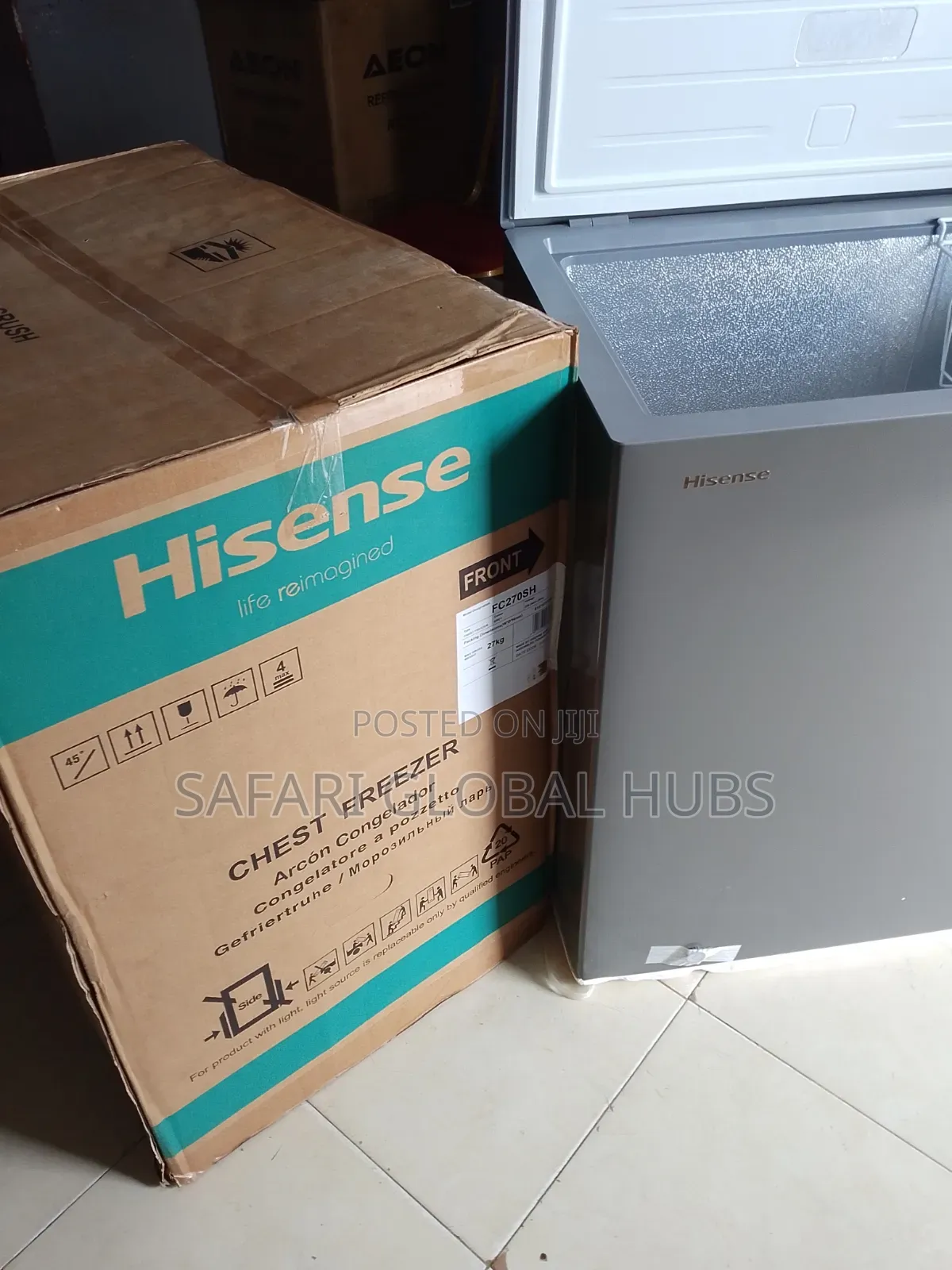 Hisense 198l Single Door Deep Freezer With Adjustable Temperature