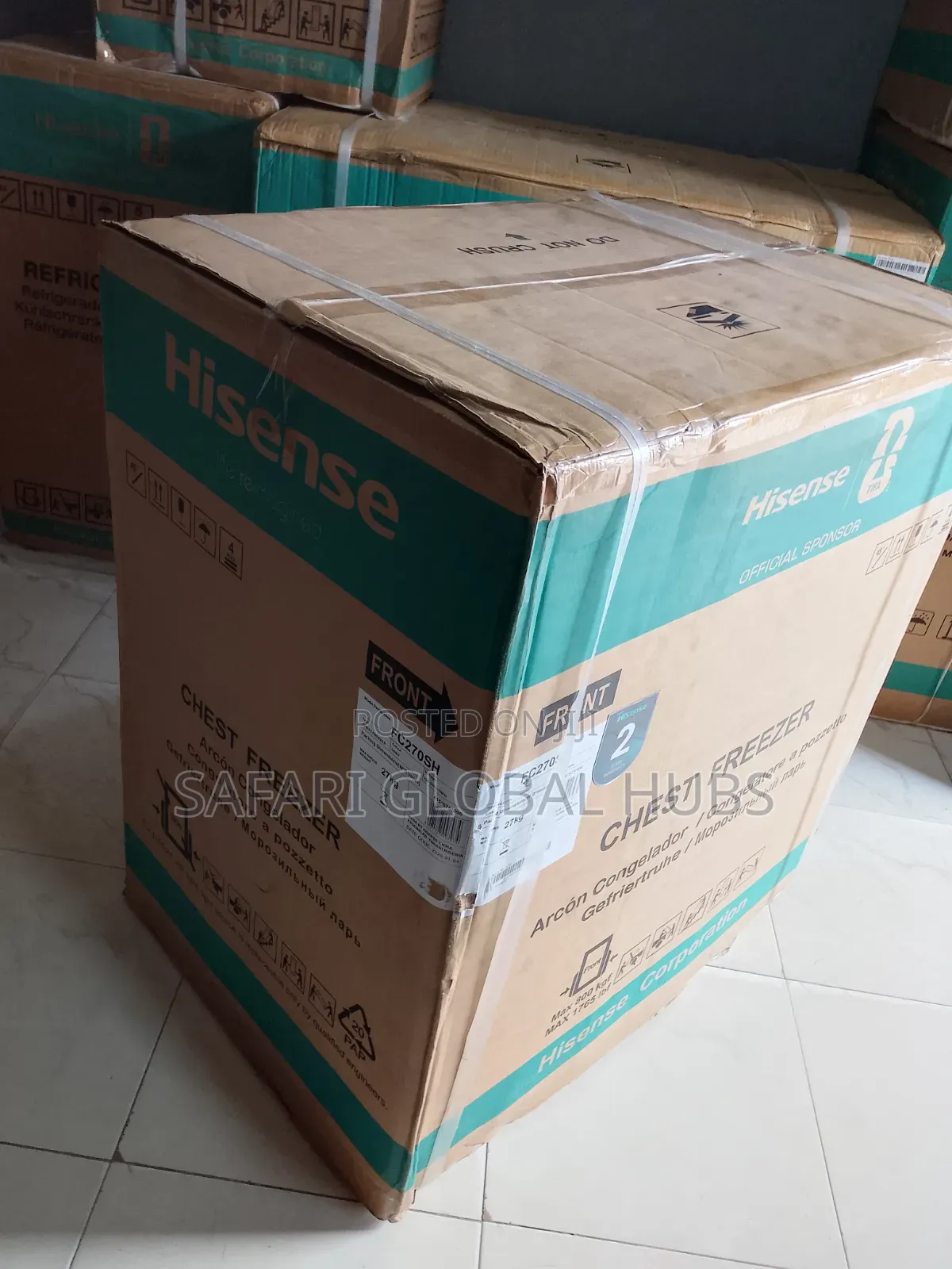 Hisense 198l Single Door Deep Freezer With Adjustable Temperature