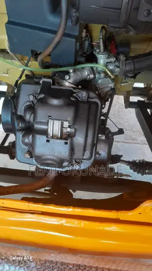 TVS King Deluxe Plus iTouch Start 2021 Yellow