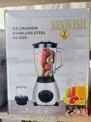 Quality Yinwish 1.5ltr Ice Crush Blender