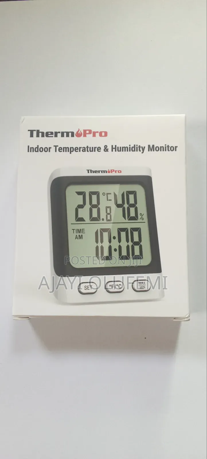 Thermopro TP152 Digital Clock / Thermometer / Hygrometer