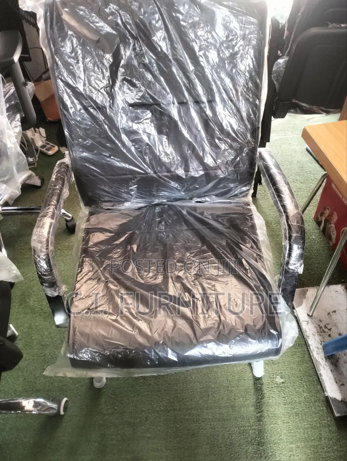 Quality office.c. Leg Chair Leather