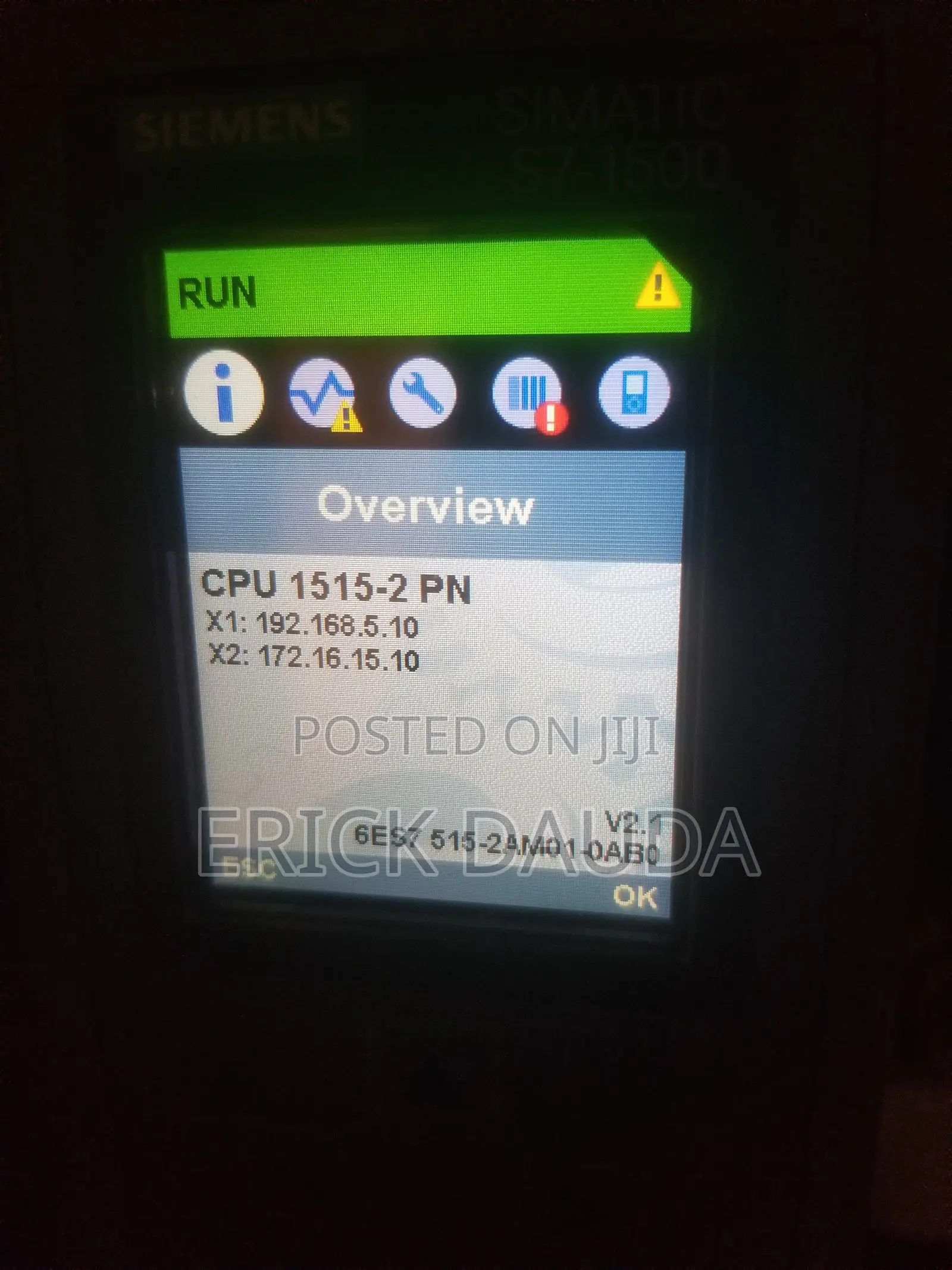 Siemens PLC S7 1500