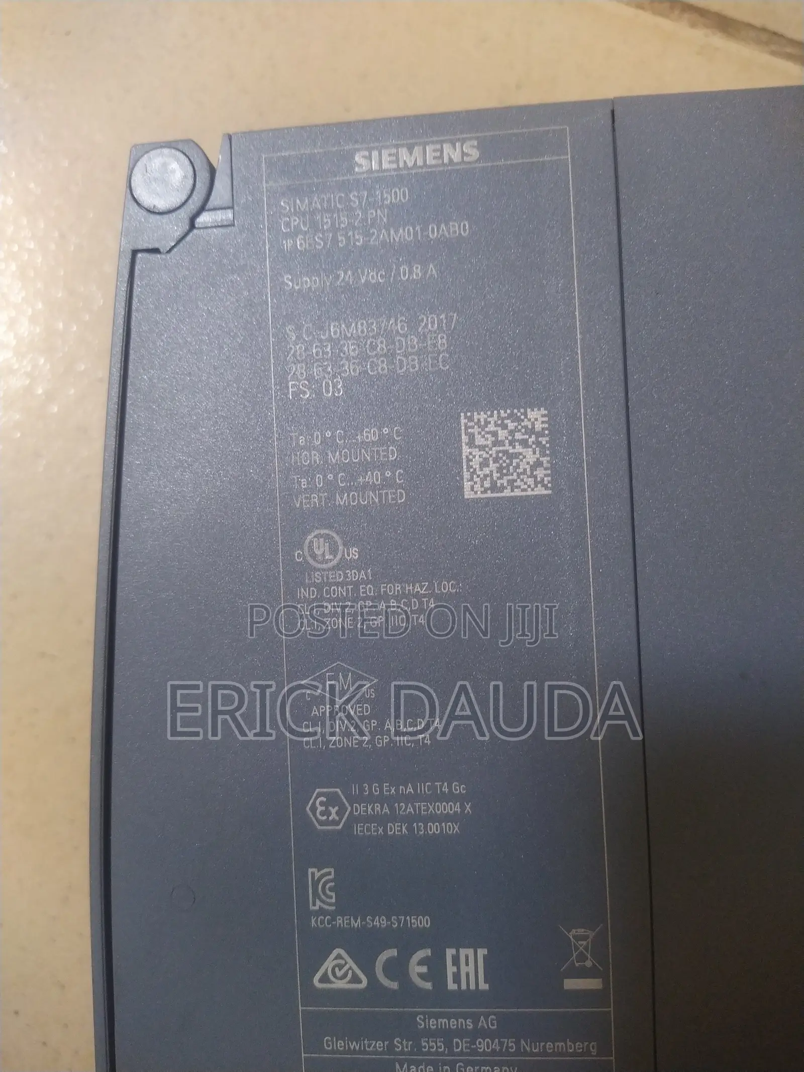 Siemens PLC S7 1500