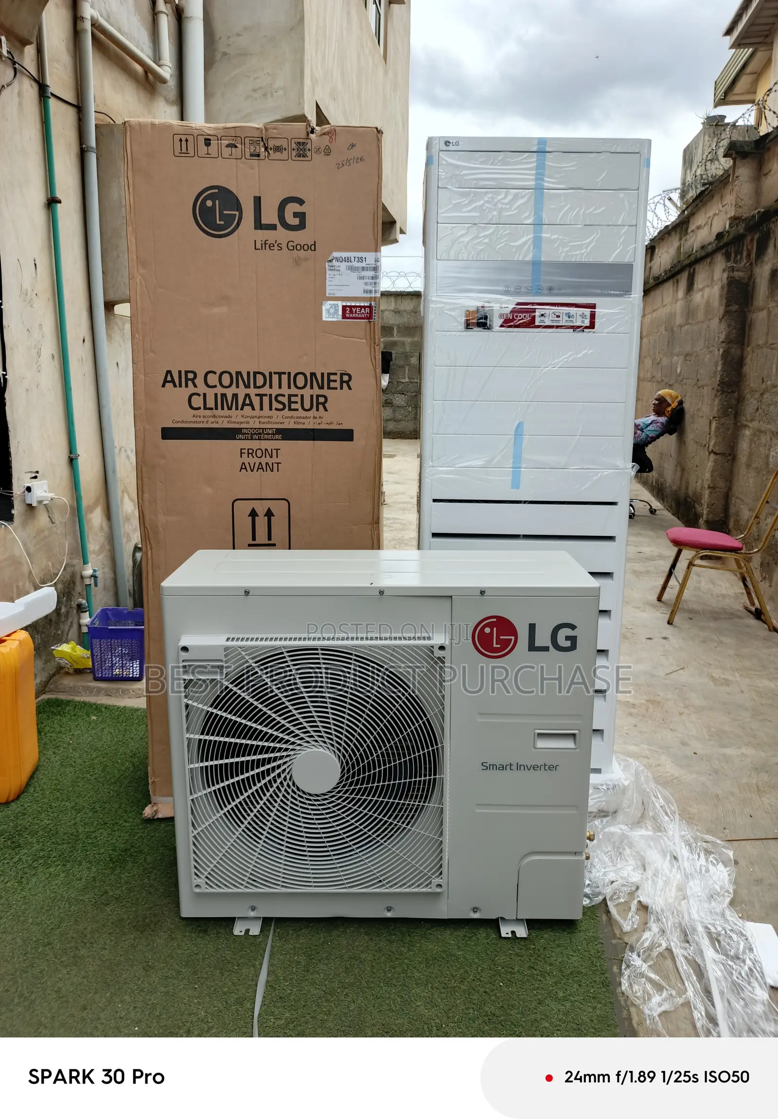 LG APNO48LT3S1 5HP Air Conditioning System