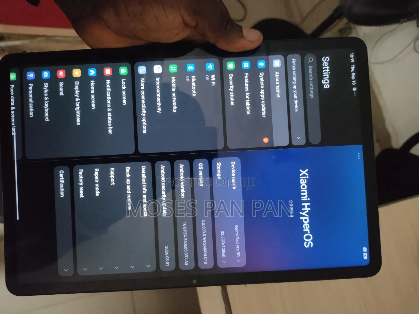 Xiaomi Redmi Pad Pro 128 GB Black