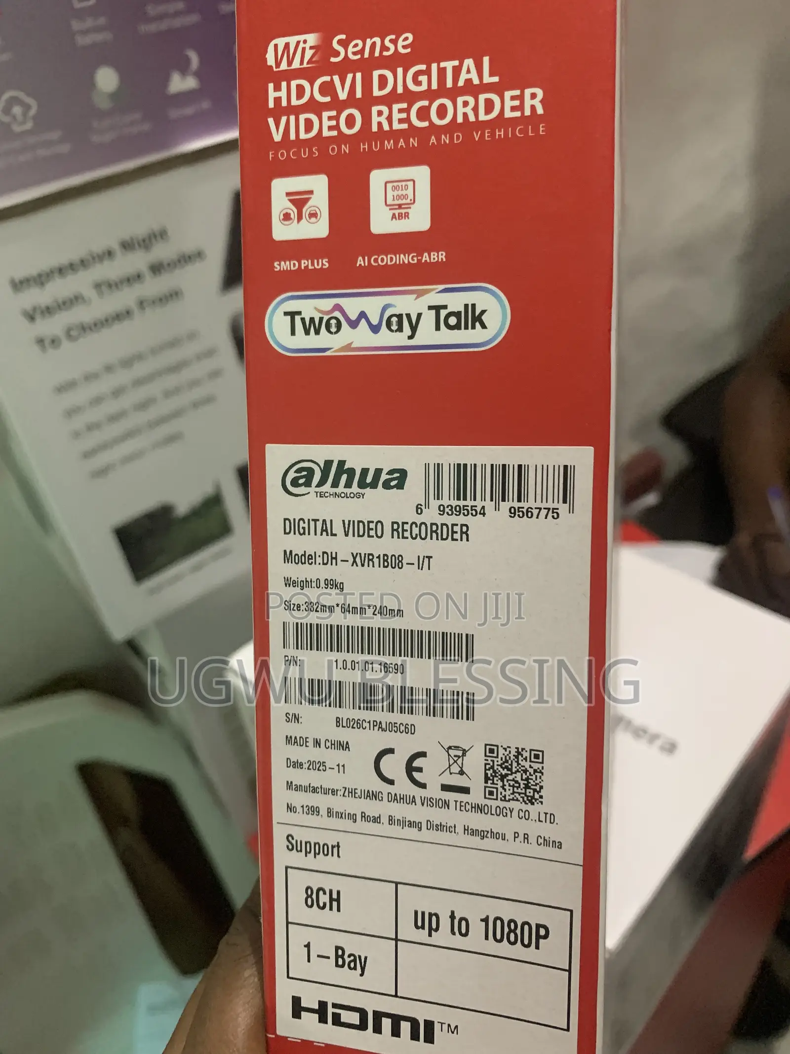 8 Channel Dahua DVR