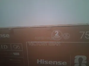 75" Hisense Smart TV