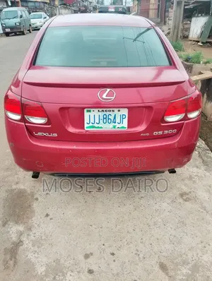 Lexus GS 2007 Red