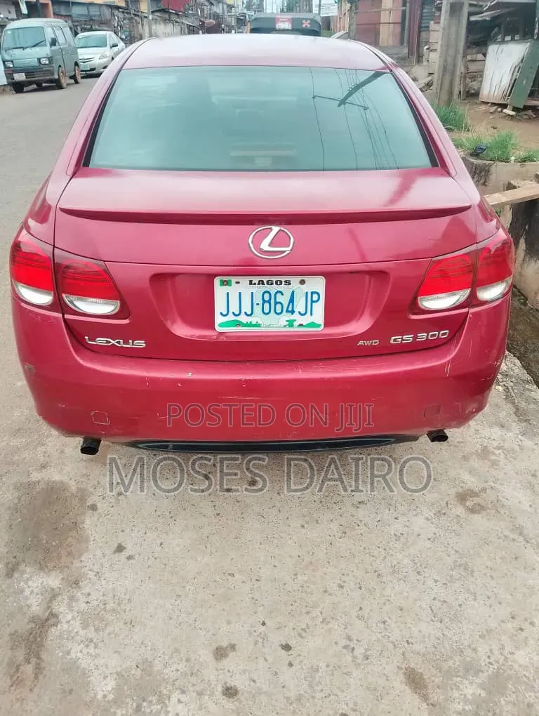 Lexus GS 2007 Red