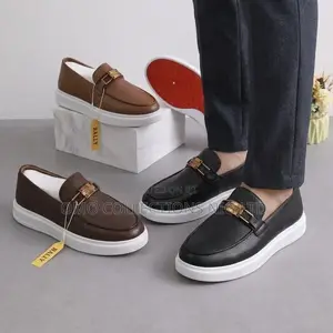 Men’s Luxurious Leather Loafers – Fully Boxed