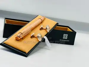 Premium Luxury Designer Men Cufflinks/Pen Set - Durable Stylish