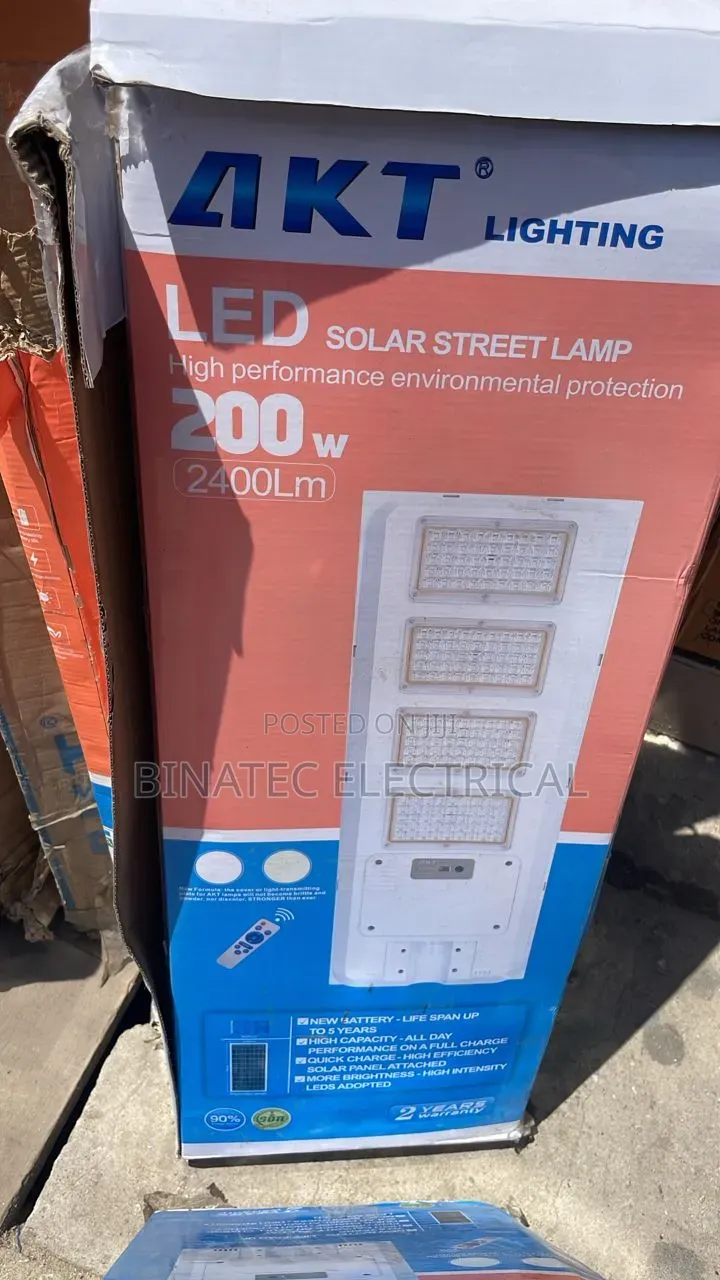 200w Akt Solar Street Light