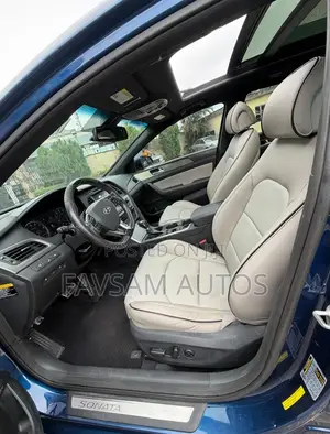 Hyundai Sonata Sport 2.0T Sedan FWD (2.0L 4cyl 6A) 2016 Blue